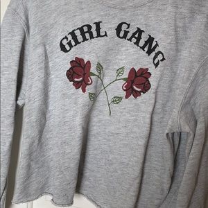 Cropped top Long sleeve